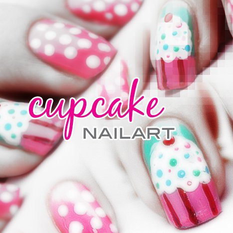 Cupcake Nailart