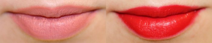 essence_stay_matt_lip_cream_01_Velvet Rose_04 Silky Red_SWATCHES