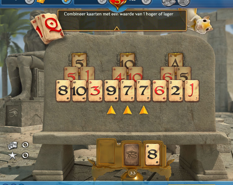 Pyramid Solitaire Saga Gameplay Screenshot