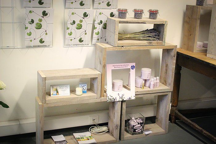 Mooie stand van Aveda..